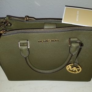 Michael Kors Sage color satchel- New w/o tag